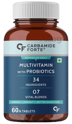 Carbamide Forte Multivitamins with Probiotics Vegetarian Tablet
