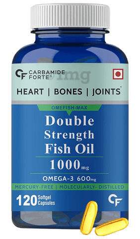 Carbamide Forte Omega 3 600mg Double Strength Softgel Capsule