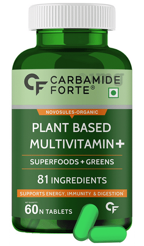 Carbamide Forte Plant Based Multivitamin with Superfoods & Greens