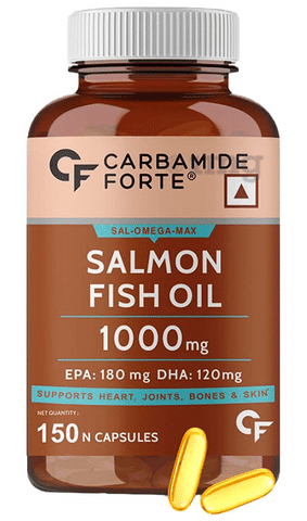 Carbamide Forte Salmon Fish Oil 1000mg Softgel Capsule