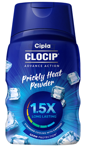 Clocip Advance Action Prickly Heat Powder