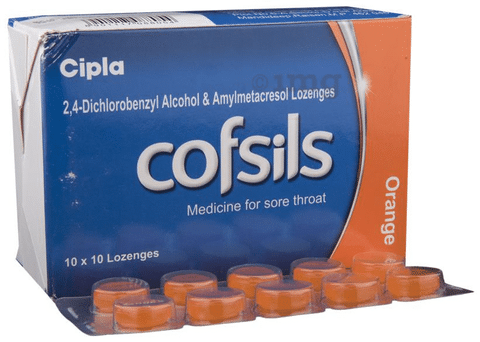 Cofsils Lozenges Orange