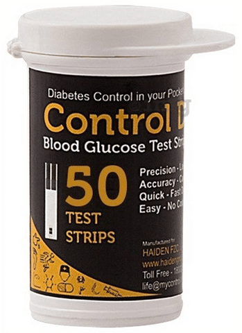 Control D Blood Glucose Test Strip