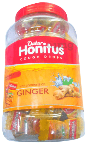 Dabur Honitus Cough Drops Lozenges Ginger