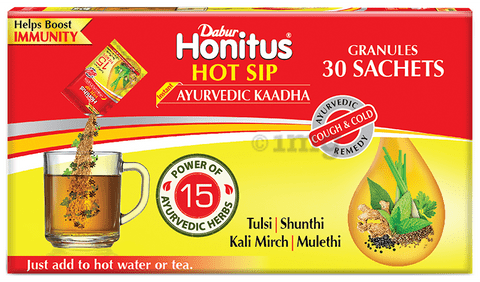 Dabur Honitus Hot Sip Ayurvedic Kaadha (4gm Each)