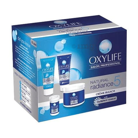 Dabur Oxylife Salon Professional Creme Bleach with Natural Radiance