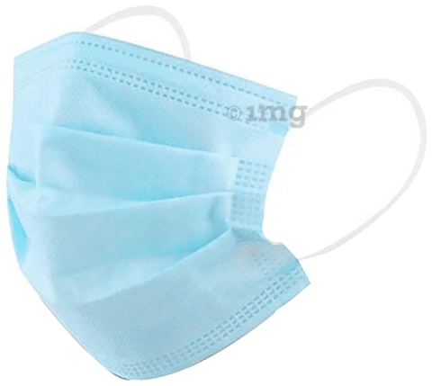 Debonair 3 Ply Protective Face Mask Free Size Blue