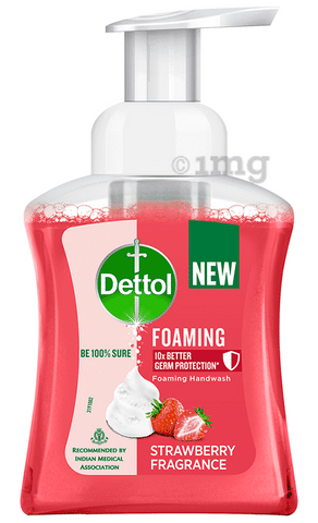 Dettol Strawberry Fragrance Foaming Handwash