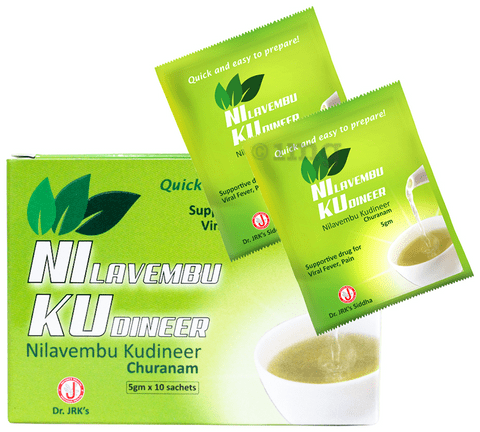 Dr. JRK Nilavembu Kudineer Churanam Sachet (5gm Each)