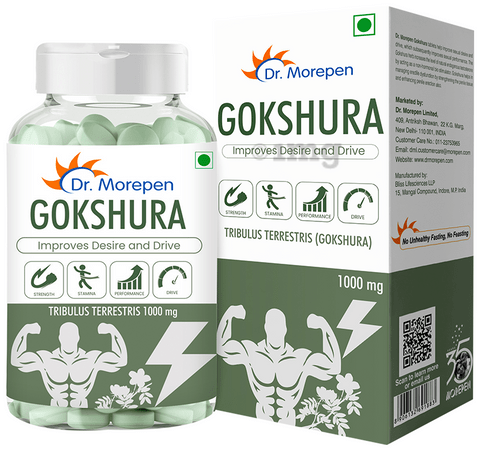 Dr. Morepen Gokshura 1000mg Tablet