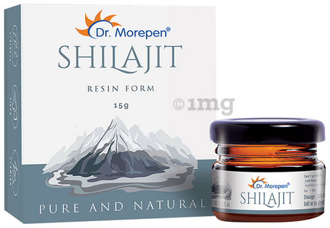 Dr. Morepen Natural & Pure Shilajit Resin Form