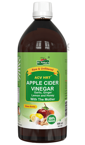 Dr. Patkar's Apple Cider Vinegar with Garlic, Ginger, Lemon and Honey