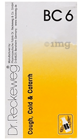 Dr. Reckeweg Bio-Combination 6 (BC 6) Tablet