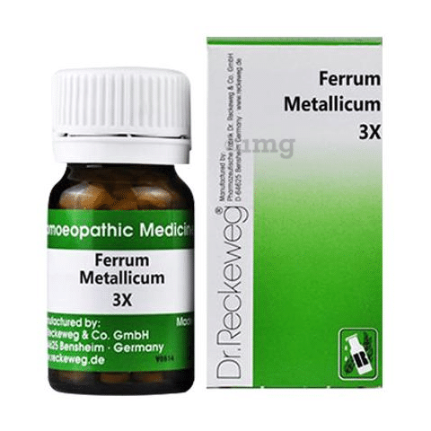 Dr. Reckeweg Ferrum Metallicum Trituration Tablet 3X