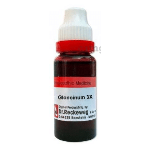 Dr. Reckeweg Glonoinum 3X Mother Tincture Q