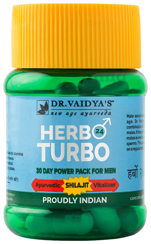 Dr. Vaidya's Herbo 24 Turbo Capsule