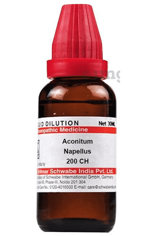 Dr Willmar Schwabe India Aconitum Napellus Dilution 200 CH