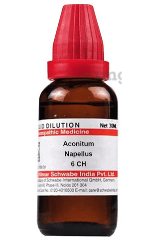 Dr Willmar Schwabe India Aconitum Napellus Dilution 6 CH