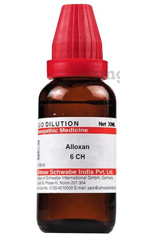 Dr Willmar Schwabe India Alloxan Dilution 6 CH