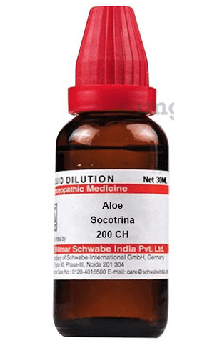 Dr Willmar Schwabe India Aloe Socotrina Dilution 200 CH