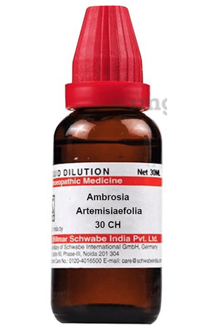 Dr Willmar Schwabe India Ambrosia Artemisiaefolia Dilution 30 CH