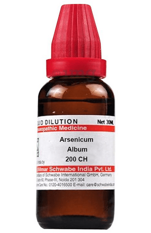 Dr Willmar Schwabe India Arsenicum Album Dilution 200 CH