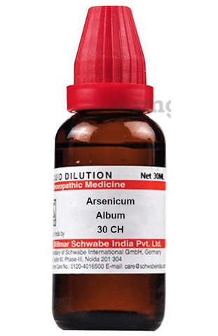 Dr Willmar Schwabe India Arsenicum Album Dilution 30 CH