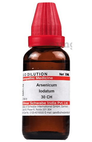 Dr Willmar Schwabe India Arsenicum Iodatum Dilution 30 CH