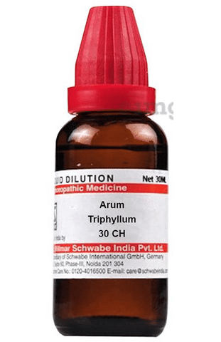 Dr Willmar Schwabe India Arum Triphyllum Dilution 30 CH