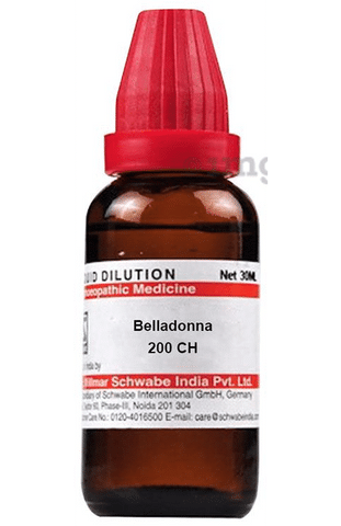Dr Willmar Schwabe India Belladonna Dilution 200 CH