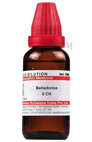 Dr Willmar Schwabe India Belladonna Dilution 6 CH