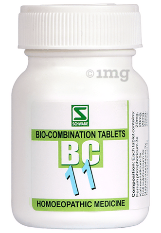 Dr Willmar Schwabe India Bio-Combination 11 (BC 11) Tablet