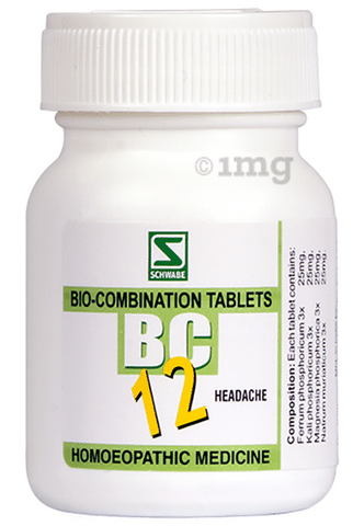 Dr Willmar Schwabe India Bio-Combination 12 (BC 12) Tablet