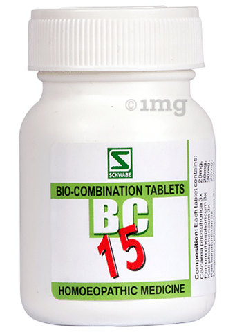 Dr Willmar Schwabe India Bio-Combination 15 (BC 15) Tablet