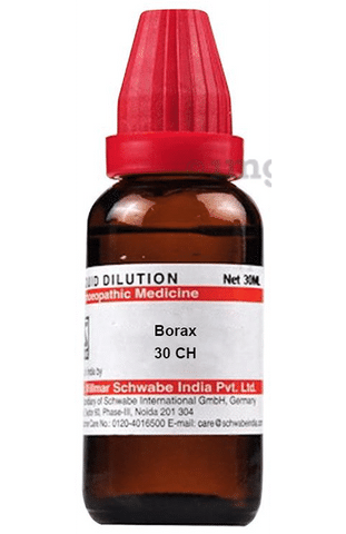 Dr Willmar Schwabe India Borax Dilution 30 CH