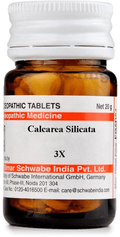 Dr Willmar Schwabe India Calcarea Silicata Trituration Tablet 3X