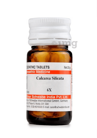 Dr Willmar Schwabe India Calcarea Silicata Trituration Tablet 6X