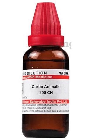 Dr Willmar Schwabe India Carbo Animalis Dilution 200 CH