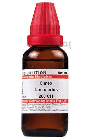 Dr Willmar Schwabe India Cimex Lectularius Dilution 200 CH