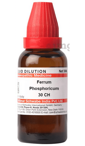 Dr Willmar Schwabe India Ferrum Phosphoricum Dilution 30 CH