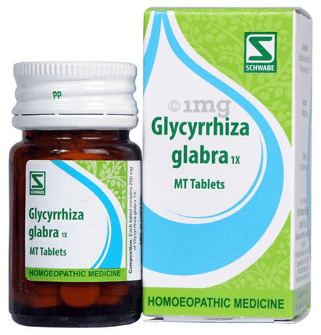 Dr Willmar Schwabe India Glycyrrhiza Glabra Trituration Tablet 1X