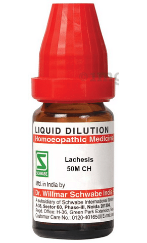 Dr Willmar Schwabe India Lachesis Dilution 50M CH