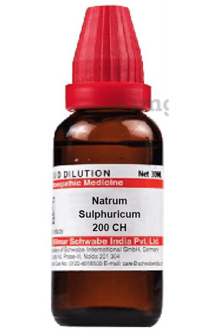 Dr Willmar Schwabe India Natrum Sulphuricum Dilution 200 CH