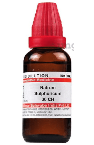 Dr Willmar Schwabe India Natrum Sulphuricum Dilution 30 CH
