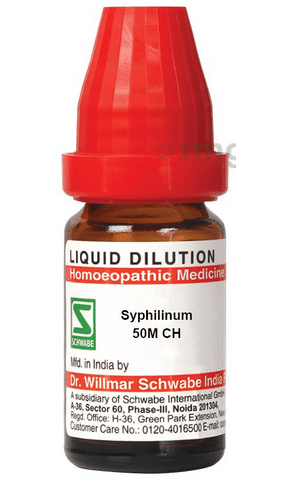 Dr Willmar Schwabe India Syphilinum Dilution 50M CH