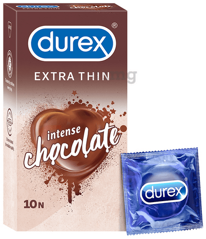 Durex Extra Thin Condom Intense Chocolate