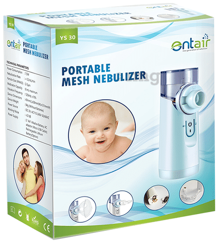 Entair YS 30 Portable Mesh Nebulizer Blue