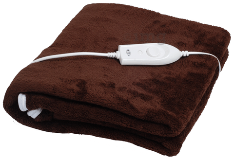 Expressions POLAR103SB Super Soft Electric Bed Warmer Single 150x80cm Brown