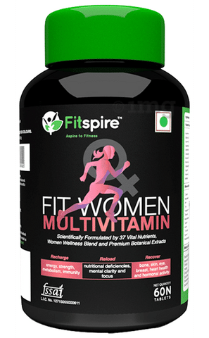 Fitspire Fit Women Multivitamin Immunity Booster with 37 Vital Nutrients Tablet