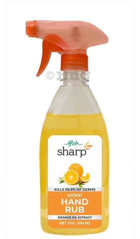 FLOH Orange Oil Extract Sharp Instant Hand Rub Sanitizer